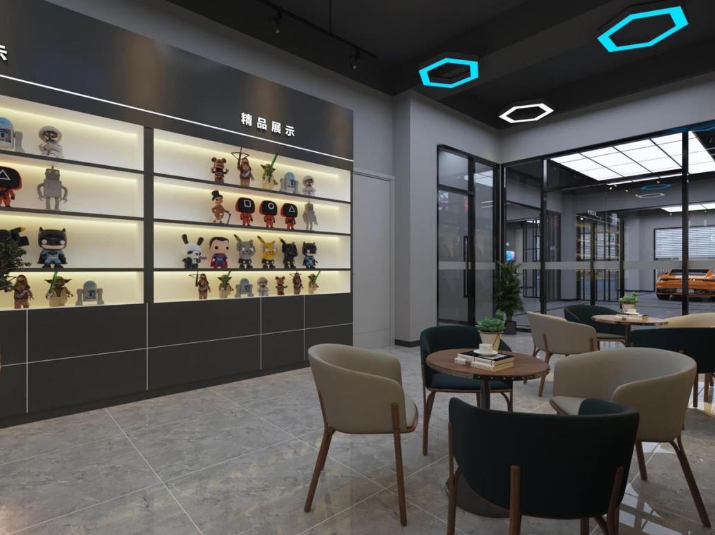 汽車維修店面設(shè)計(jì)效果圖案例